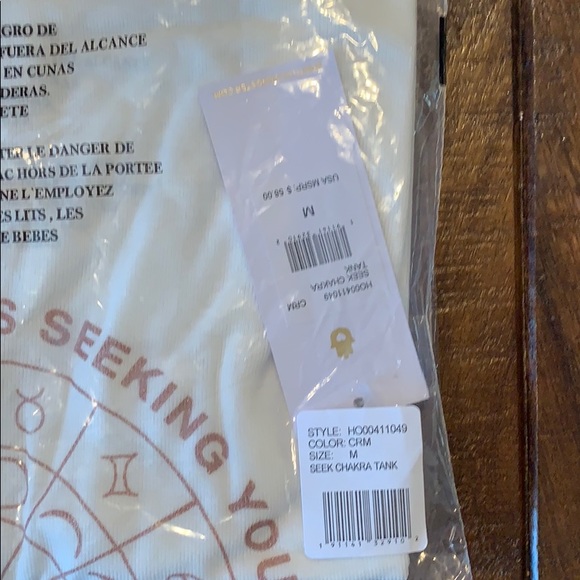 *SOLD OUT * brand new spiritual gangster tank top - Picture 3 of 3